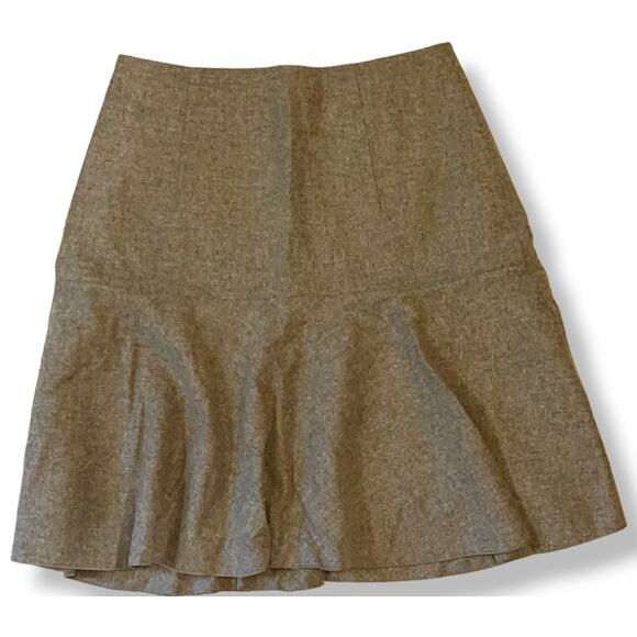 PAULE KA Paris Gray Wool Skirt ~ Sz: S ~ "sample ~   NEW - Picture 1 of 5